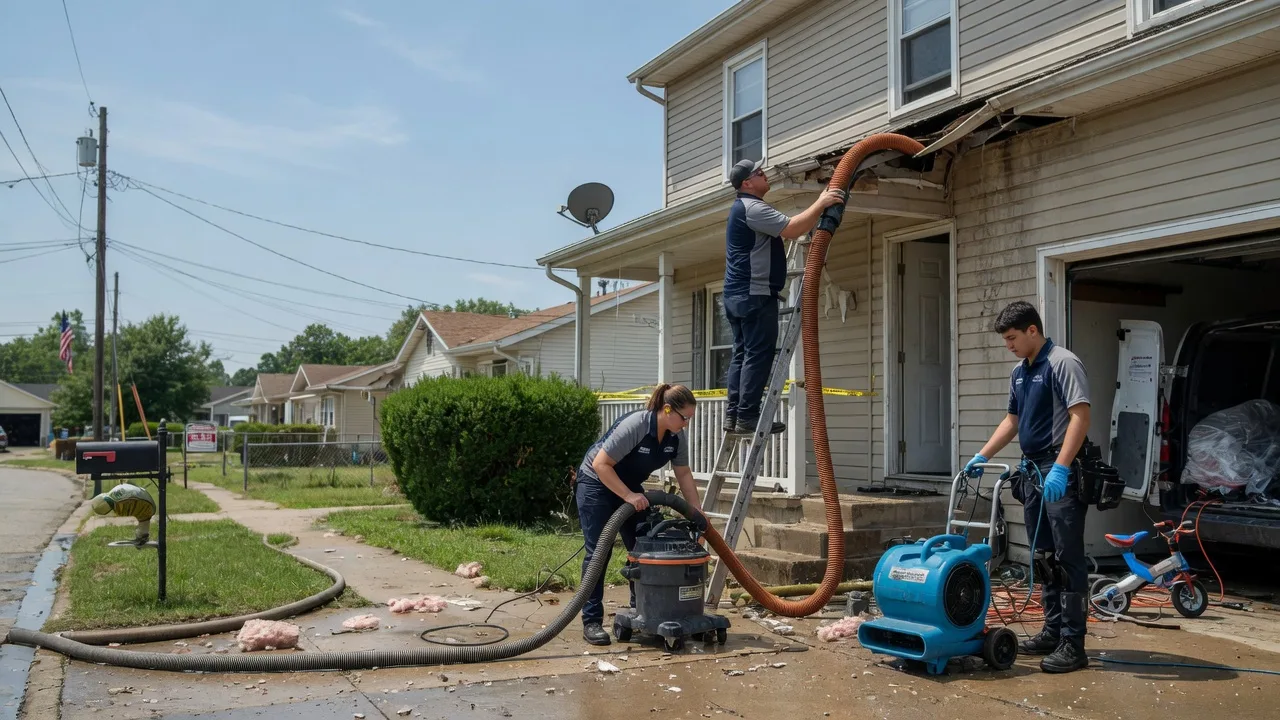 Water Damage Restoration in Krum, TX near me